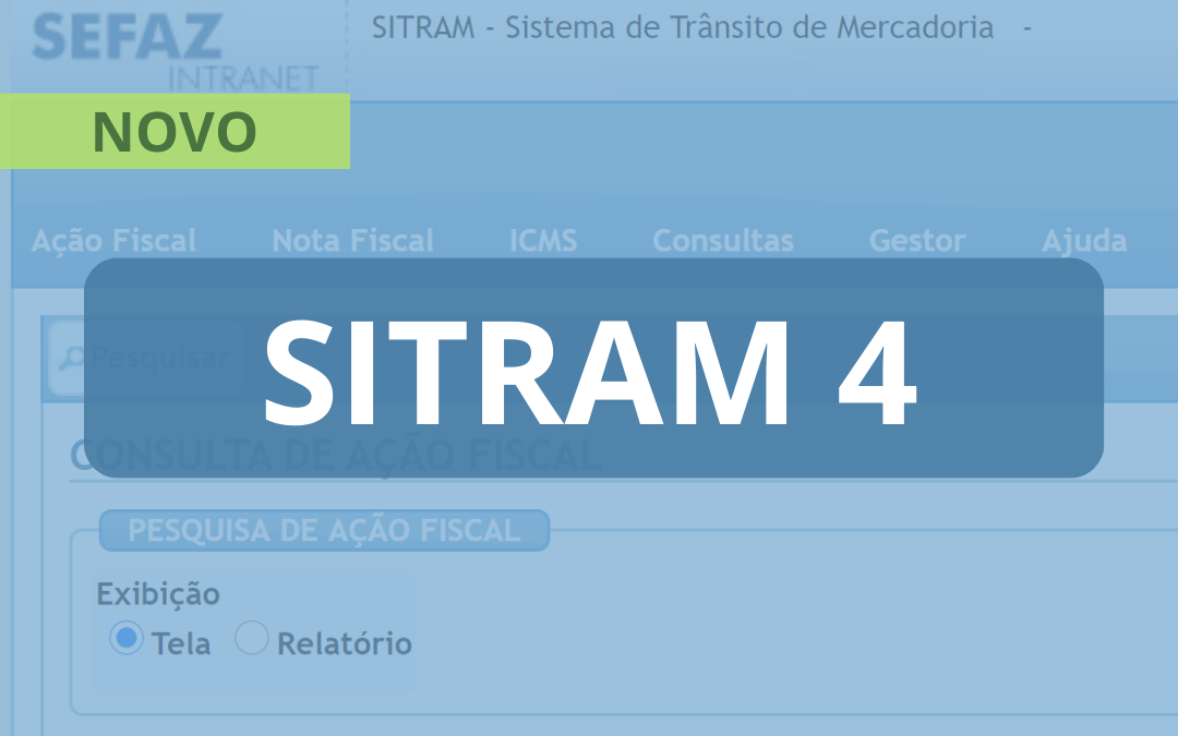 Sistema de Trânsito de Mercadoria – SITRAM IV 